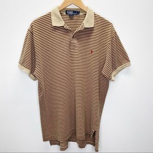 VTG POLO RALPH LAUREN Men's Striped Polo Shirt